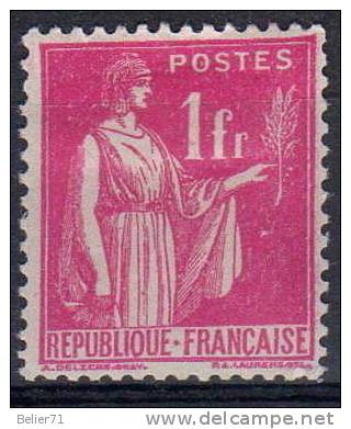 France : N° 369 X - 1932-39 Vrede