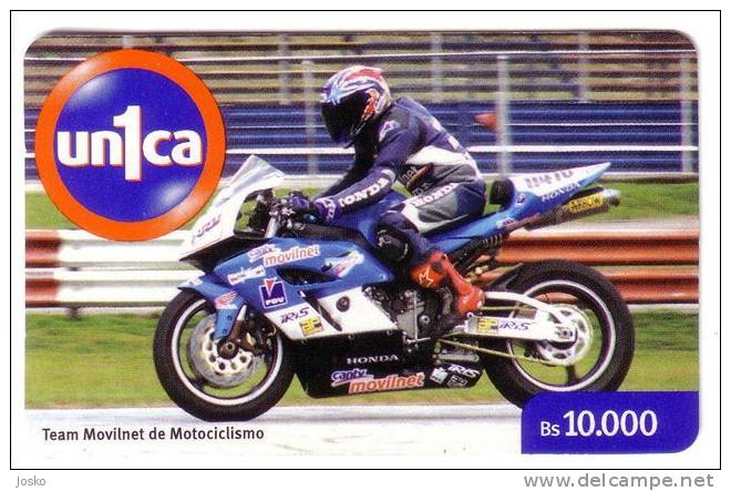 HONDA  ( Venezuela ) Motorcycling Motocyclisme Motociclismo Motorcycle Moto Motorbike Motocicleta Motorrad Motociclo - Venezuela