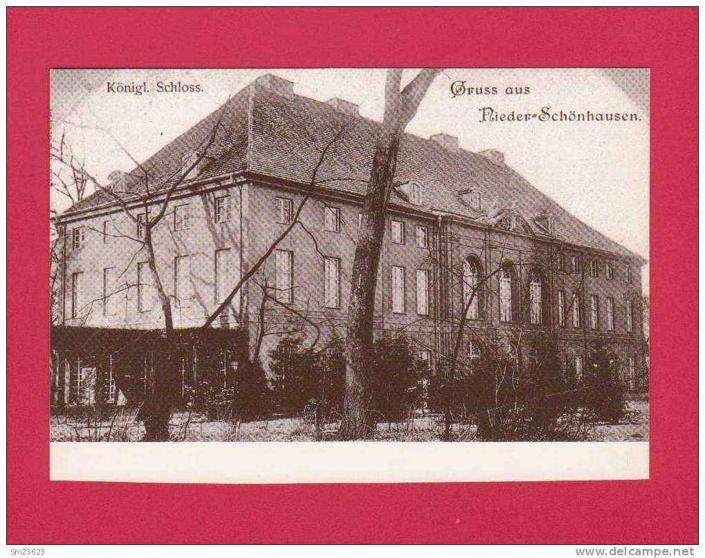 Gruss Aus Nieder-Schönhausen  (AA171)  Königl. Schloss - - Pankow