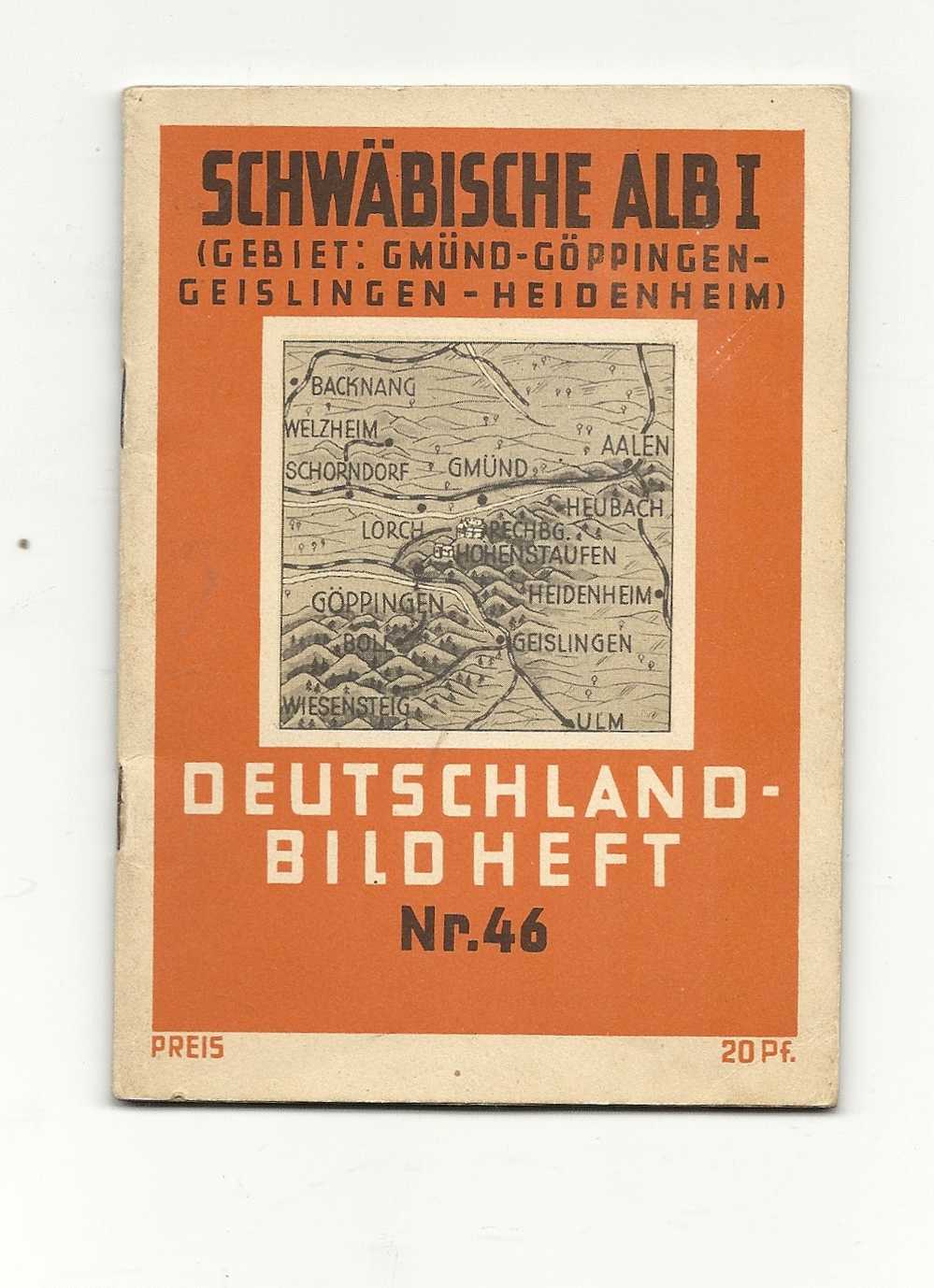 Guide Touristique, Allemangne - Schwäbische Albi - Deutschland-Bildheft - N° 46 - Allemagne (général)