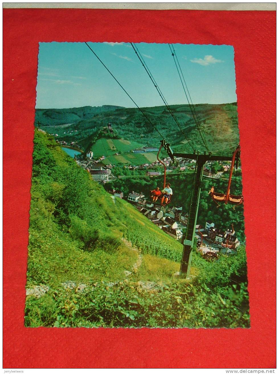 Cochem An Der Mosel  - Sessellift Und Burg -  2 Scans - Cochem