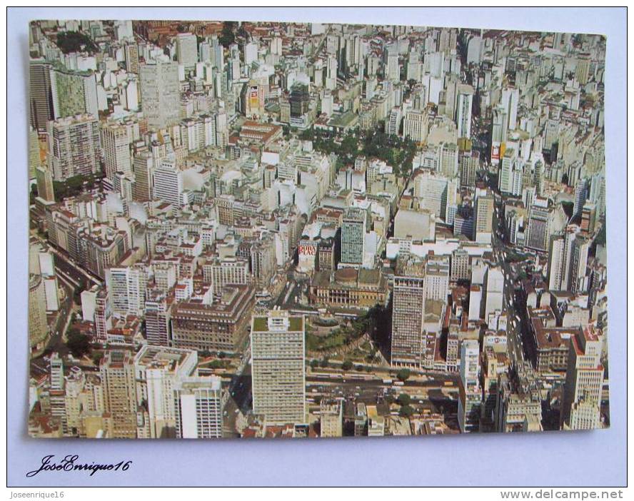 BRASIL TURISTICO SAO PAULO, VISTA AEREA CENTRO. BIRD´S EYE VIEW OF THE CENTER - São Paulo