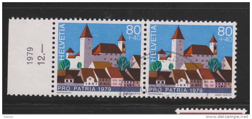 Yvert 1089 En Paire - Used Stamps