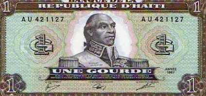 Billet 1 Gourde De Haïti - Haïti