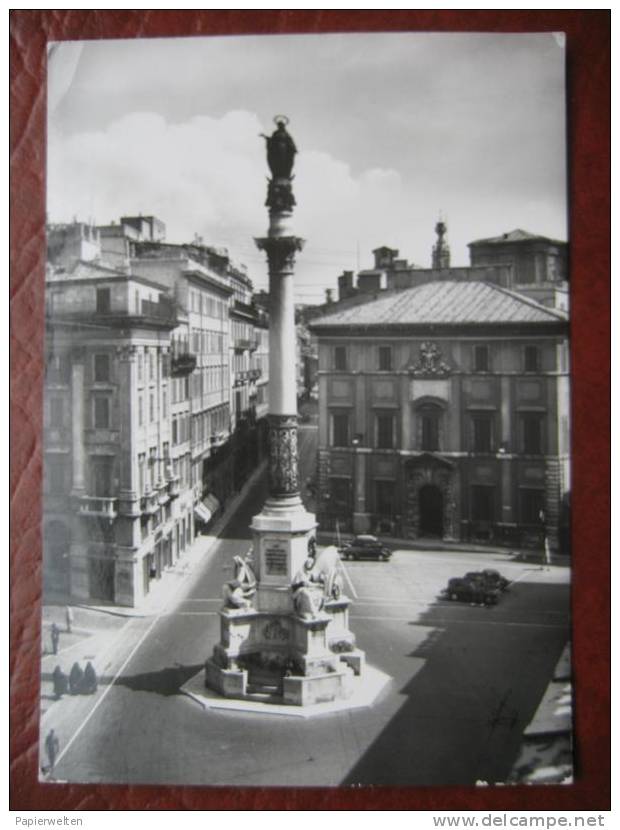 Roma - Piazza Di Spagna - Colonna Dell´Immacolata - Piazze