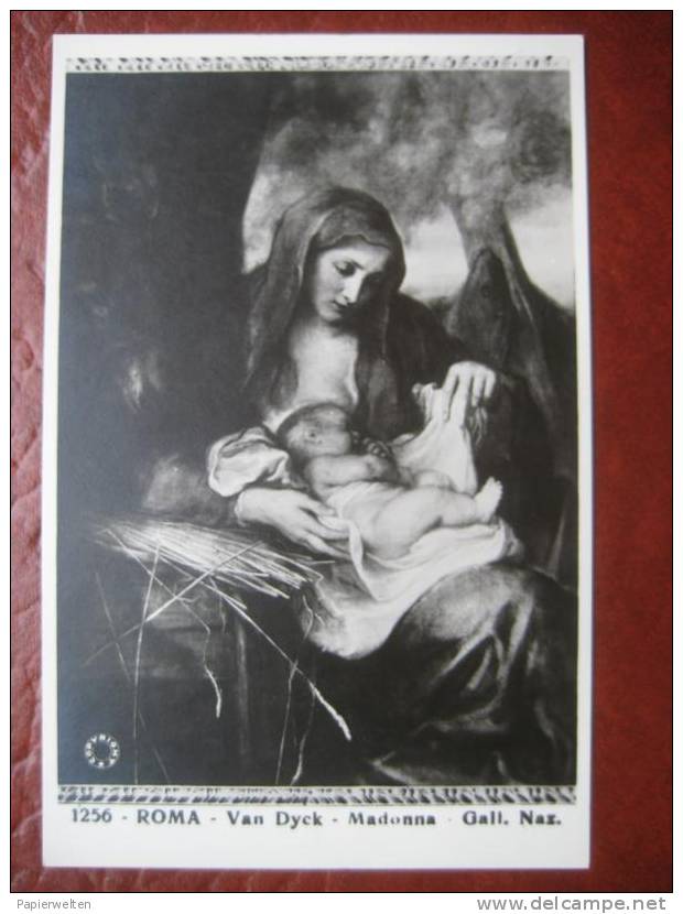 Roma - Galleria Nazionale D´Arte Antica: Künstlerkarte "Madonna" - Museen