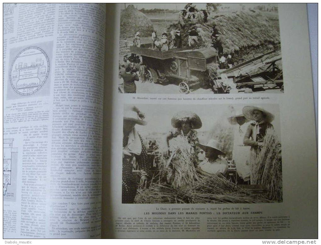 1934 :Réunion ACTION FRANCAISE Avec Léon Daudet,texte Et Photo;Croix De Feu De La Roque;Bourg-Saint-Pierre (Valais) C.H - L'Illustration