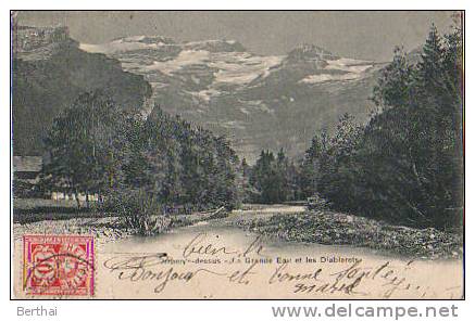 SUISSE VD - Ormonts Dessus - La Grande Eau Et Les Diablerets - Ormont-Dessus 