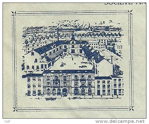 194+195 Op Brief Met Stempel BRUXELLES Met Hoofding " MAISON DAEM / VINS / SCHAERBEEK "  (VK) - 1922-1927 Houyoux