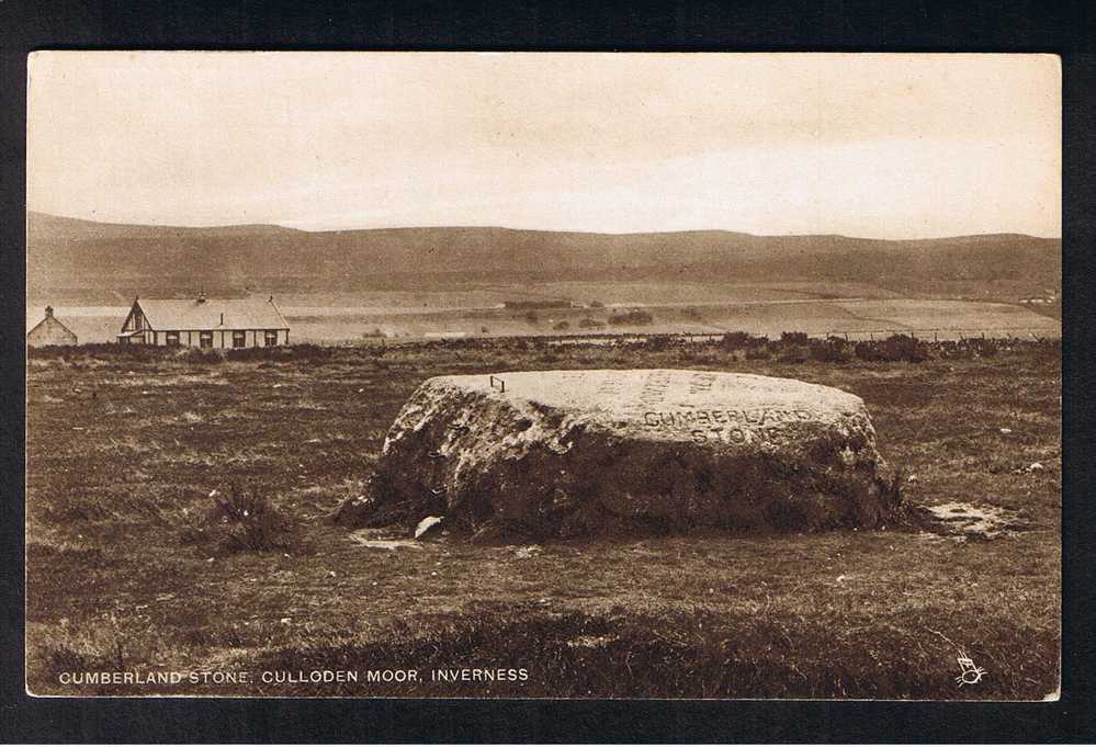 RB 622 - Raphael Tuck Postcard - Cumberland Stone Culloden Moor Inverness Scotland - Inverness-shire