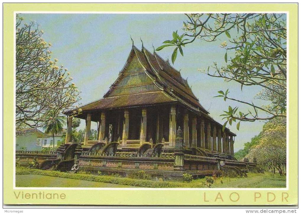 Laos - VIENTIANE - Ho Pra Keo Temple In Vientiane, Built In 1565 By King Sethathirath - Laos