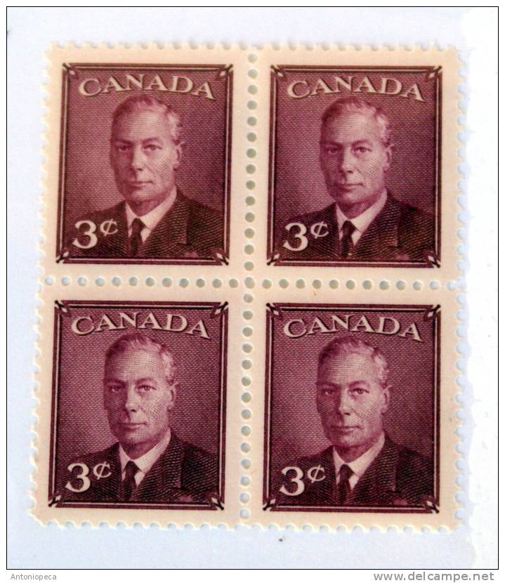 CANADA 3 BLOCKS MNH** - Unused Stamps