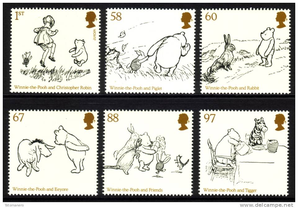 GREAT BRITAIN 2010 "Children´s Books" Set Of  6v & Minisheet** - Neufs