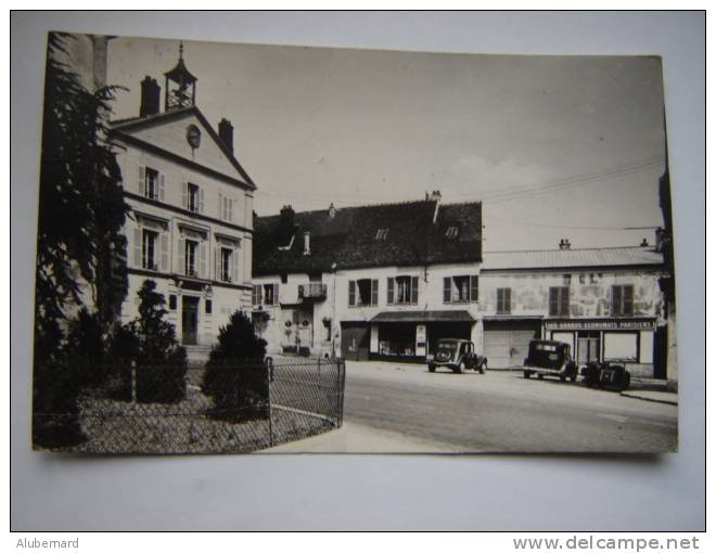 Luzarches , La Mairie Photo Format C P - Luzarches