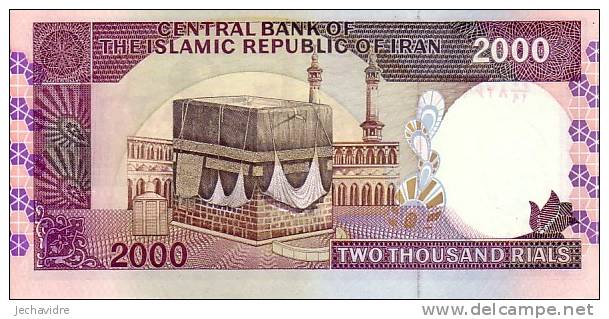 IRAN  2 000 Rials   Non Daté (1986-2005)   Pick 141j  Signature 27     ***** BILLET  NEUF ***** - Irán