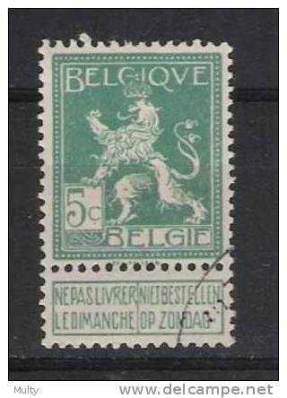 Belgie OCB 110 (0) - 1912 Pellens