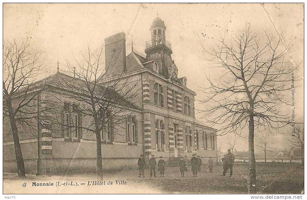 MONNAIE L´hôtel De Ville  (Très Abîmée) - Monnaie