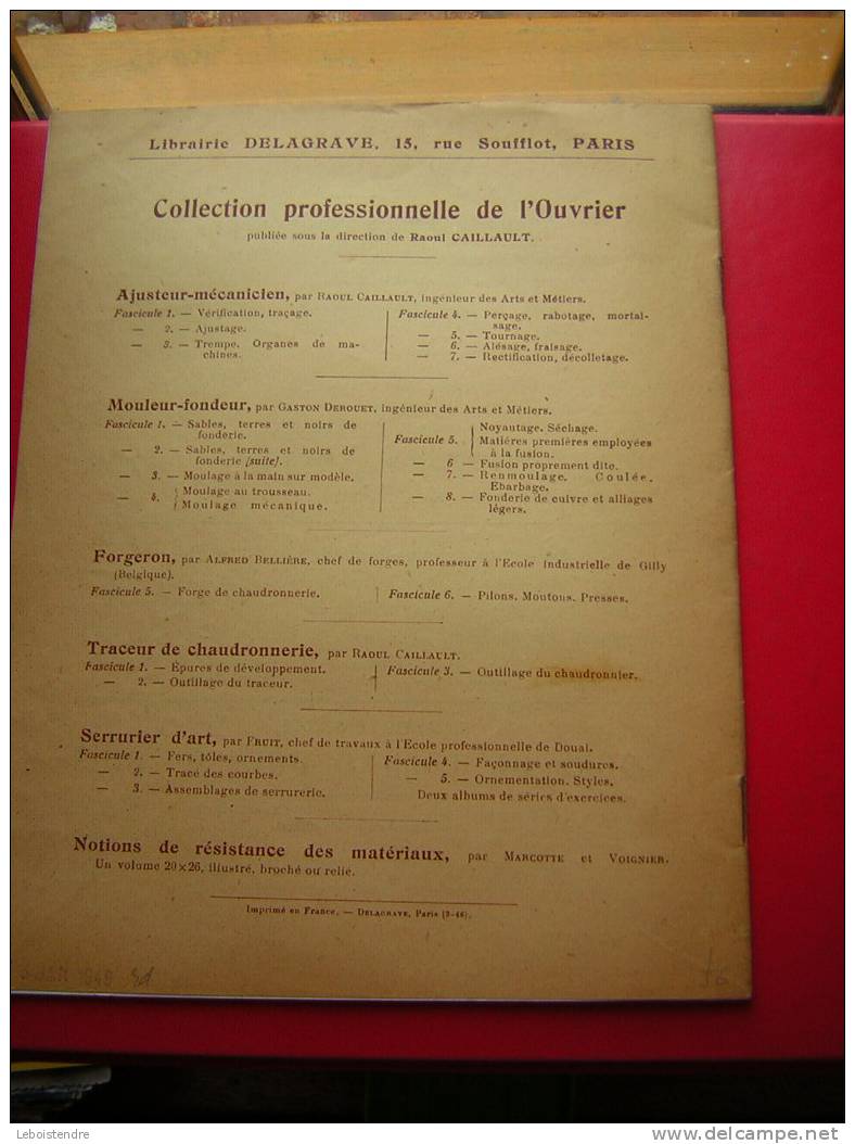 TECHNOLOGIE AUTOMOBILE -FASCICULE N °3-CHÂSSIS,TRANSMISSION,ROUES,SUSPENSION,FREINS- OUVRIERS ET APPRENTIS MECANICIENS- - Auto