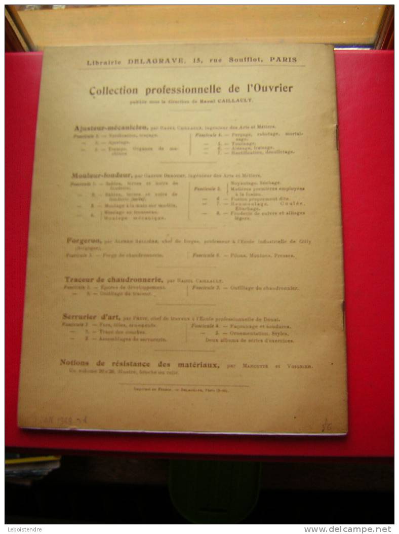 TECHNOLOGIE AUTOMOBILE-FASCICULE N °5-ORGANES DU MOTEUR,DISTRIBUTION,CARBURATION,GAZOGENE-POUR OUVRIERS ET APPRENTIS MEC - Auto