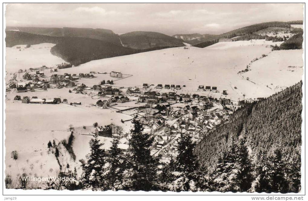 Duitsland/Deutschland, Willingen, Panorama, Ca. 1950 - Waldeck