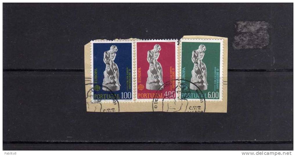 PORTUGAL PORTOGALLO 1974 EUROPA USED FDC - Used Stamps