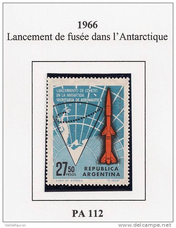 ARGENTINE - Yvert - PA 112** - Cote 1,25 € - Amérique Du Sud