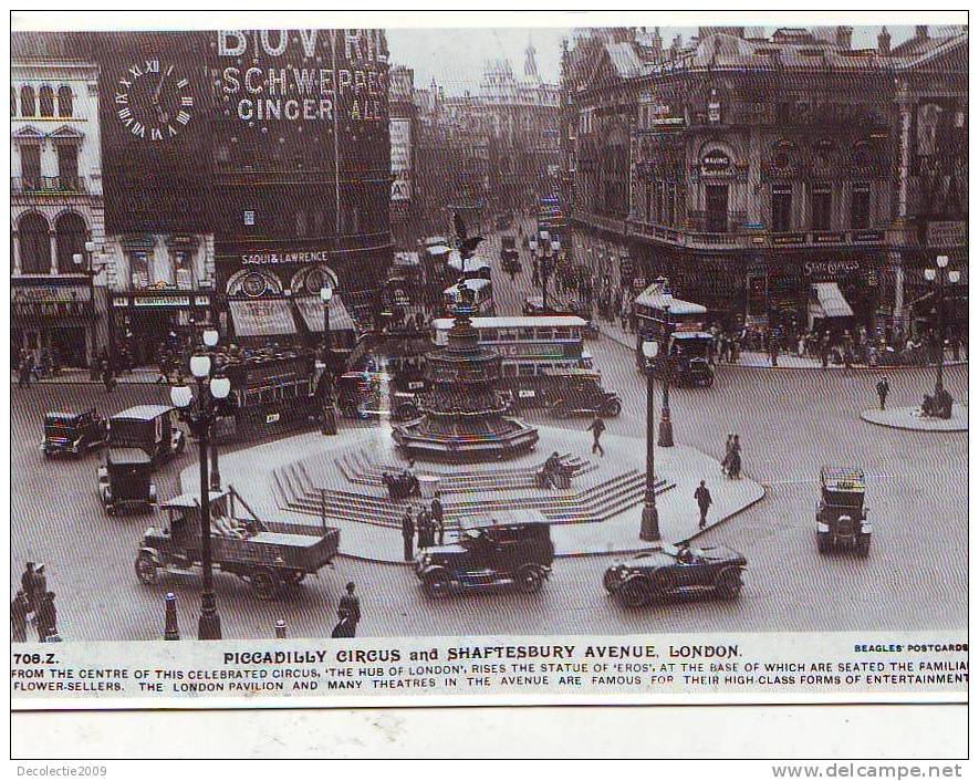 N1112 London Piccadilly Circus 2007 Used Perfect Shape - Piccadilly Circus