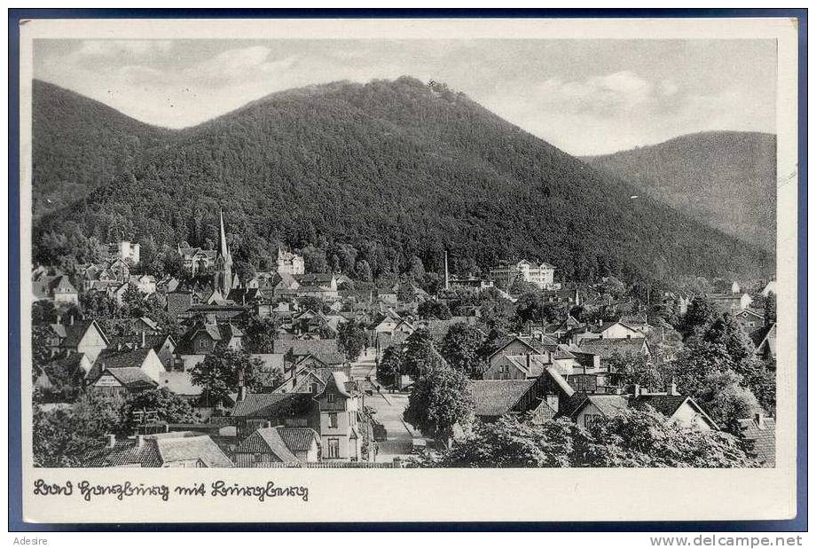 Feldpost 1941, BAD HARZBURG, Als Feldpost Gel.um 1941, Verlag:Schöning &Co Lübeck, Lazarett Sonderstempel, Seltene Karte - Bad Harzburg