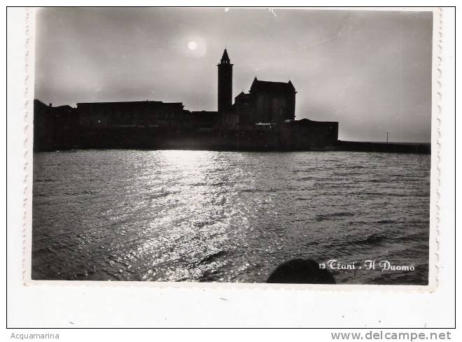 TRANI - Il Duomo - Cartolina FG BN V 1953 - Trani