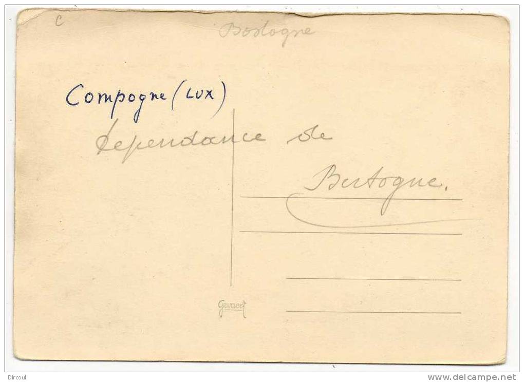 16444  -      Compogne    "  Carte  Photo  "     Dépendance  De  Bertogne - Bertogne