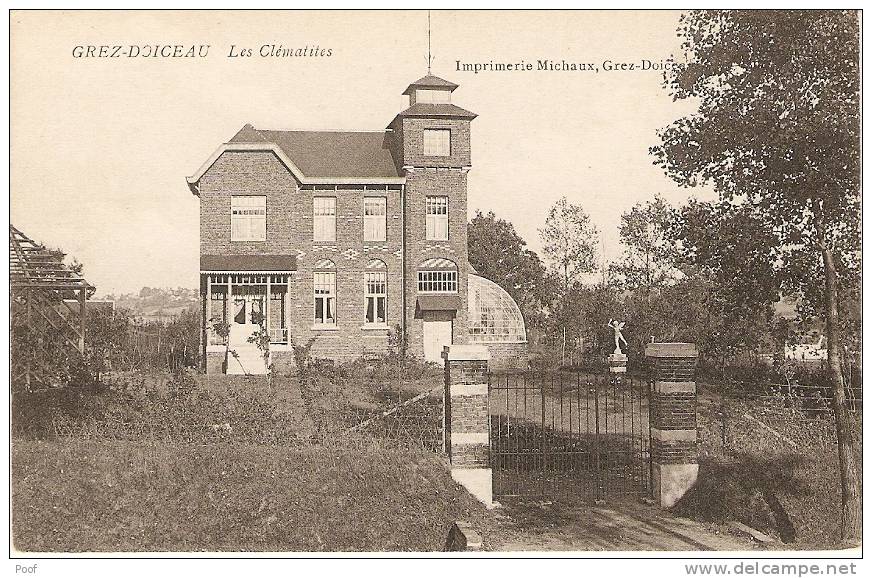 Grez-Doiceau : Les Clématites ( Villa ) - Graven