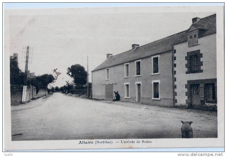 VENTE FLASH - Au 1er Enchérisseur: ALLAIRE , L´arrivée De REDON - Allaire