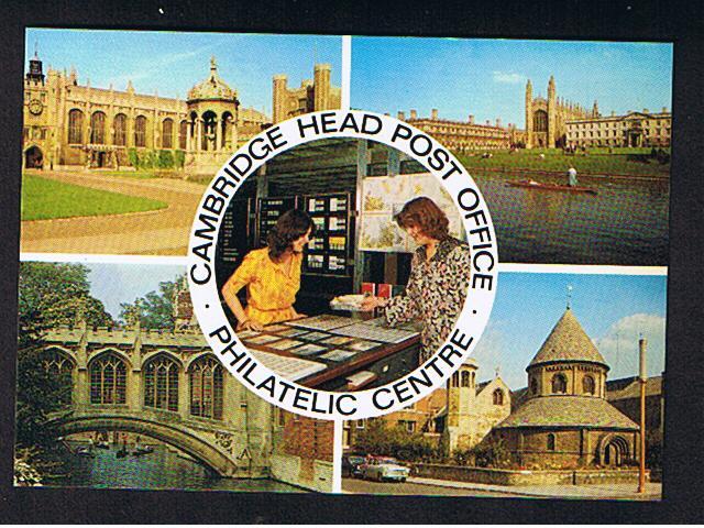 RB 627 - Jarrold Postcard Head Office Post Office Philatelic Centre Counter - Cambridge Cambridgeshire - Cambridge