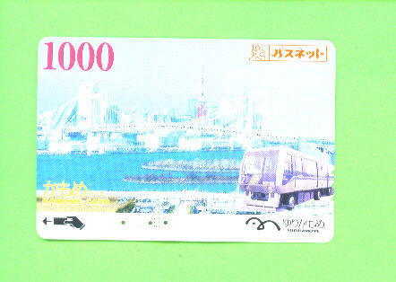 JAPAN - Orange Picture Rail Ticket/Train As Scan - Monde