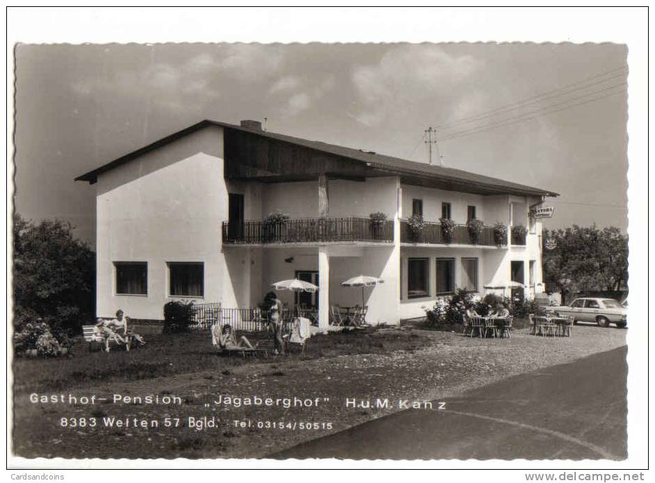 AK Welten - Gasthof Pension Jagerberg (Bezirk Jennersdorf ) - Other & Unclassified