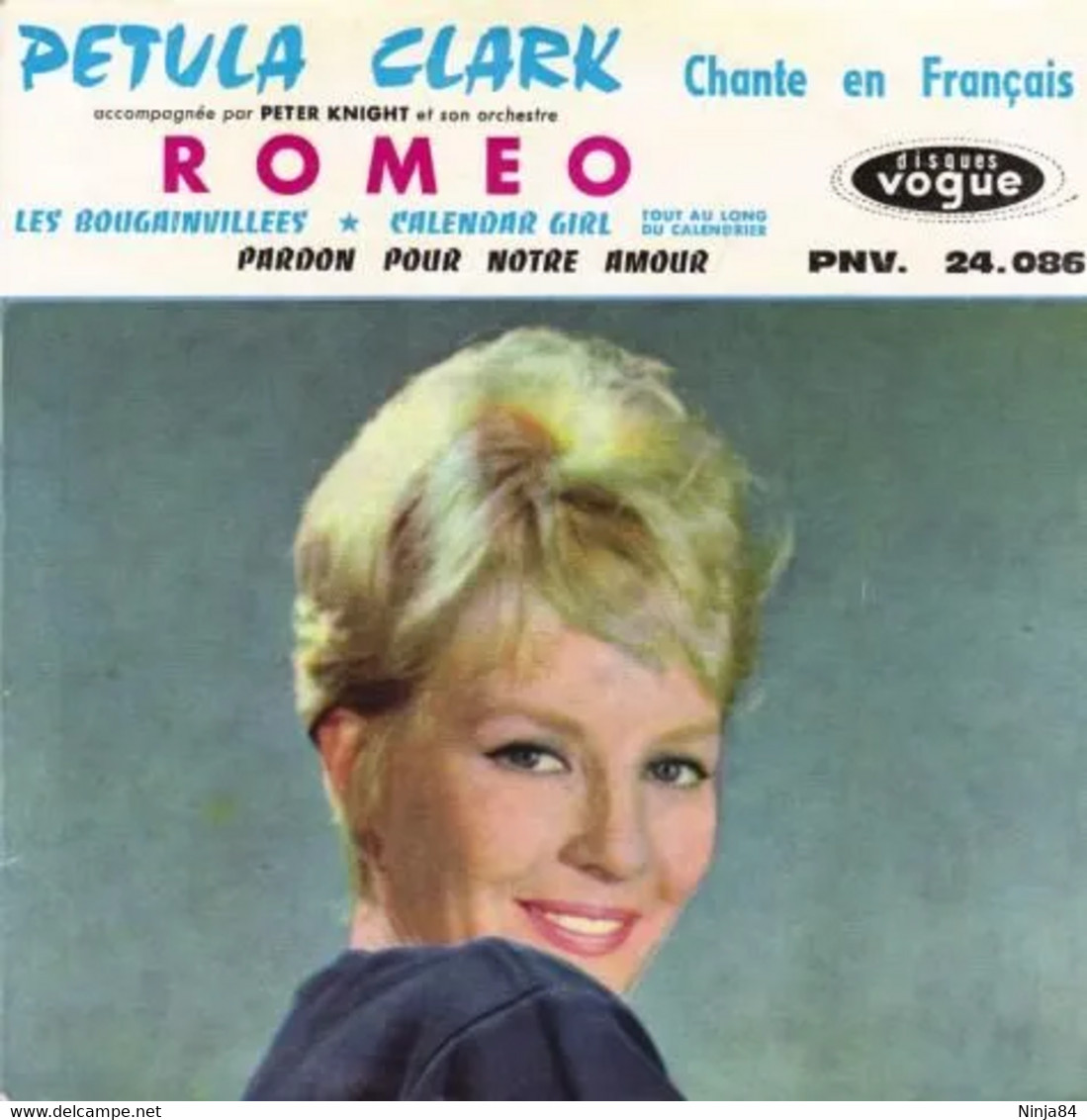 EP 45 RPM (7")  Petula Clark / Neil Sedaka  "  Roméo  " - Other - French Music