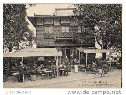 Paris... Parc Montsouris....Pavillon Du Lac..Restaurant - Parken, Tuinen