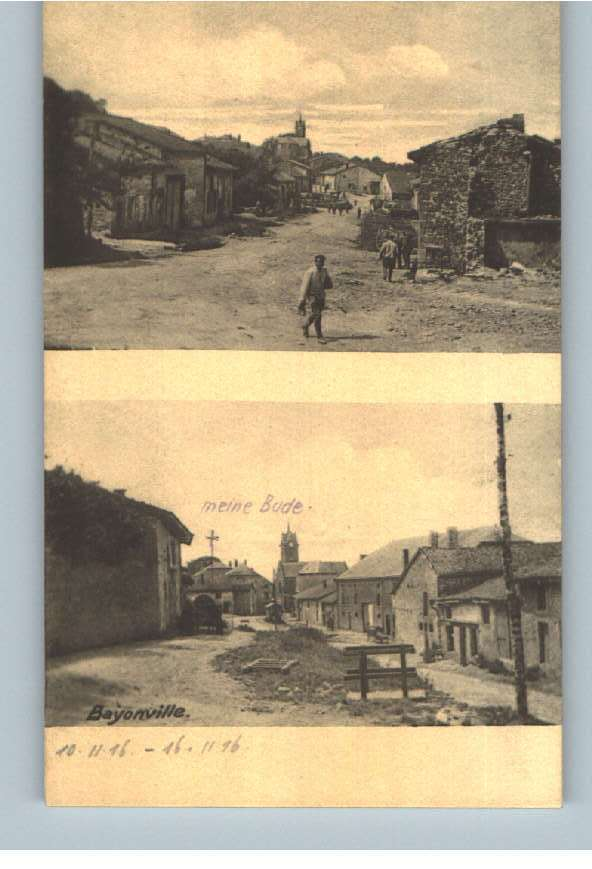 BAYONVILLE - Occupation En France - Weltkrieg 1914-18