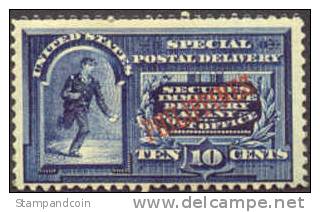 US Philippines E1 Mint Hinged 10c Special Delivery From 1901 - Filippijnen