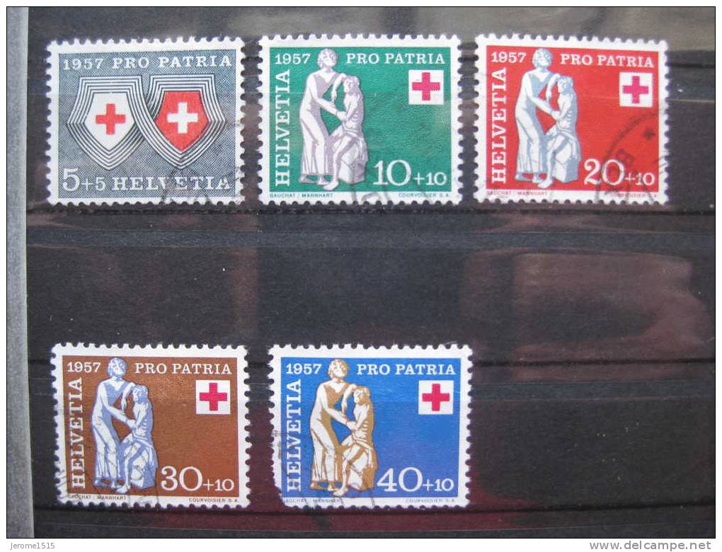 Timbres Suisse: Pro Patria 1954  & - Gebraucht