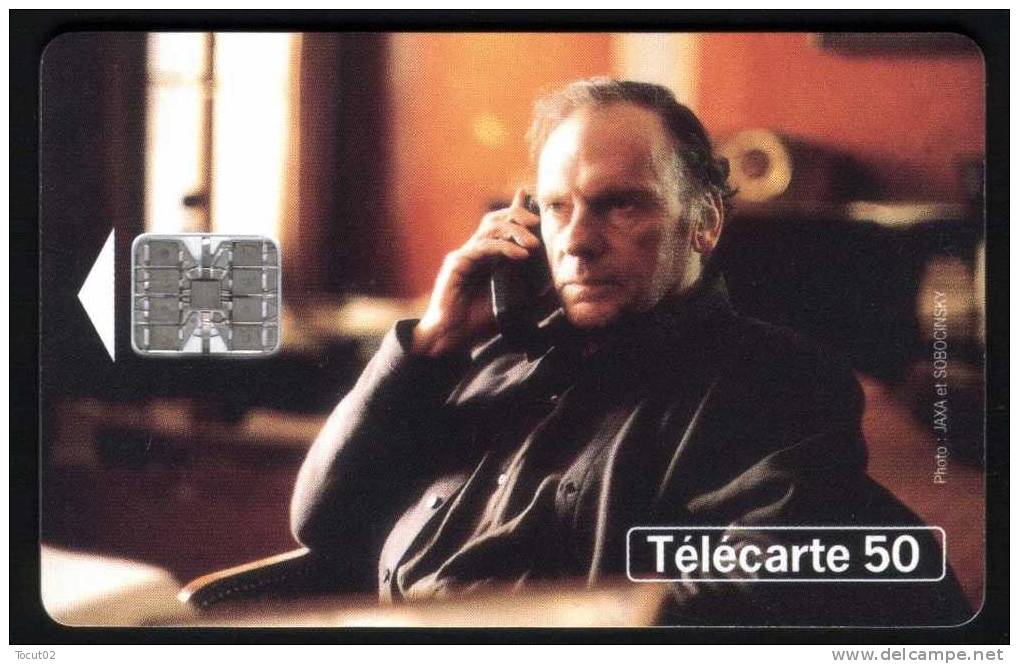 Télécarte France - Téléphone Et Cinéma 7 - Jean Louis Trintignant - Les Trois Couleurs Rouge - 50U - SC7 - Film