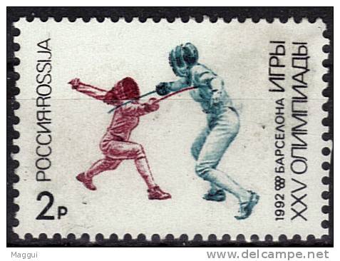 RUSSIE  N ° 5953  * * JO 1992  Escrime - Fencing