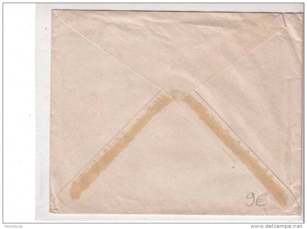 TUNISIE - 1946 -  LETTRE De TUNIS RP Pour BALE (SUISSE) - BEL AFFRANCHISSEMENT - Covers & Documents