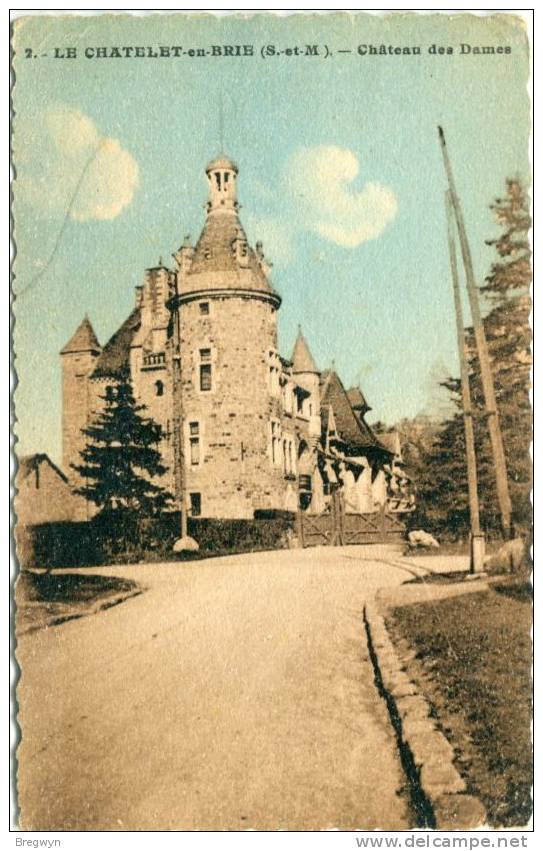 77 - CPA Le Chatelet En Brie - Château Des Dames - Le Chatelet En Brie