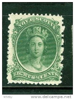 1860 Nova Scotia 8 1/2 Cent Queen Victoria Issue  #11  Mint LH - Ungebraucht