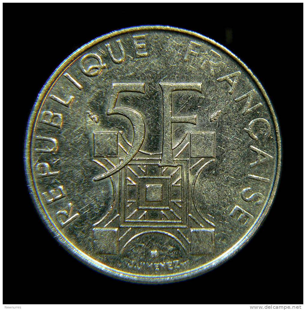 FRANCE 5 FRANCS TOUR EIFFEL 1989 - Commémoratives