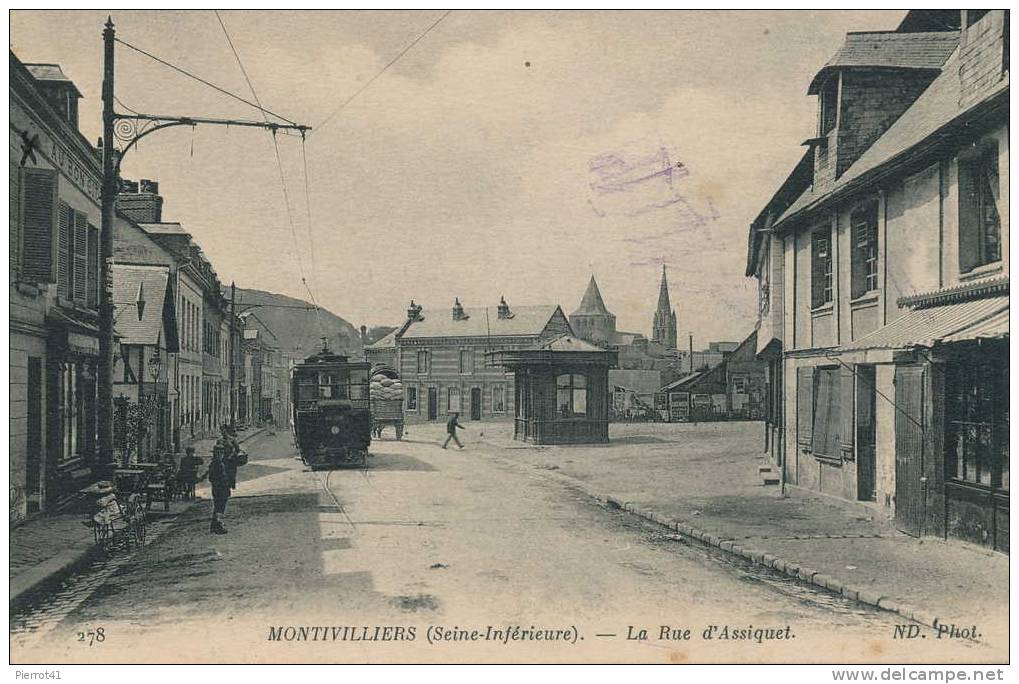 MONTIVILLIERS - La Rue D'Assiquet - Montivilliers