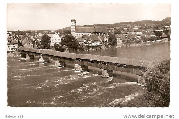 SÄCKINGEN    -     ** TEILANSICHT MIT BRÜCKE UND KIRCHE **    -    Verlag : Gbr. METZ Aus Tübingen  N° 788 - Bad Säckingen