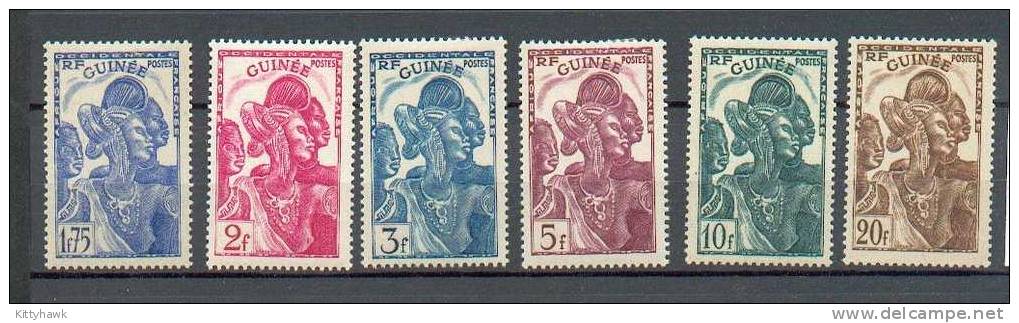 GUI 182- YT 125 à 146 * Sauf 138 Et 140 Absents (missing) - Unused Stamps