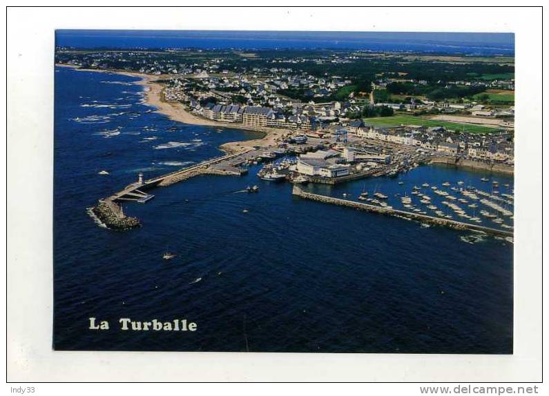 - FRANCE LOIRE ATLANTIQUE . LA TURBALE VUE GENERALE AERIENNE - La Turballe